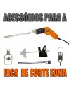 peças e acessórios para facas de corte EDMA, Guia de corte, Laminas com várias medidas / comprimentos, faca de corte 