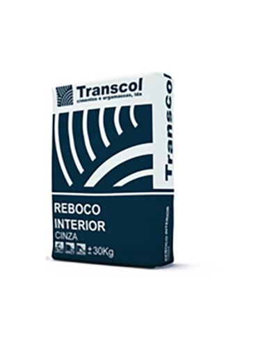 REBOCO INT CINZA TRANSCOL 25KG (PALETE 60SACOS)