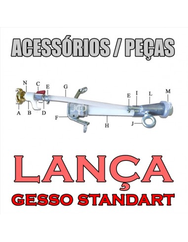 ACESSORIOS LANCA GESSO STANDART