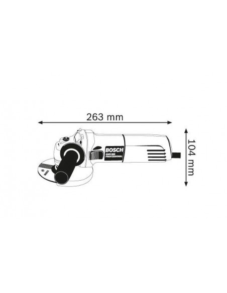 REBARBADORA BOSCH GWS 660 115mm 660W