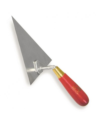 Colher de bico, Colher pedreiro, triangular, Colheres inox, Aço inoxidável, 16 cm comprimento, Construção, ferrament