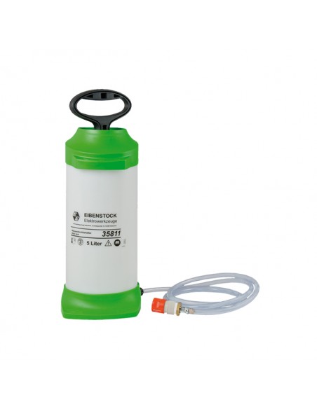 DEPOSITO DE AGUA PLASTICO 5L C/ MANGUEIRA 4 MT