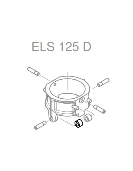 ANILHA DISTANCIADORA 6,5X12X8 ELS225