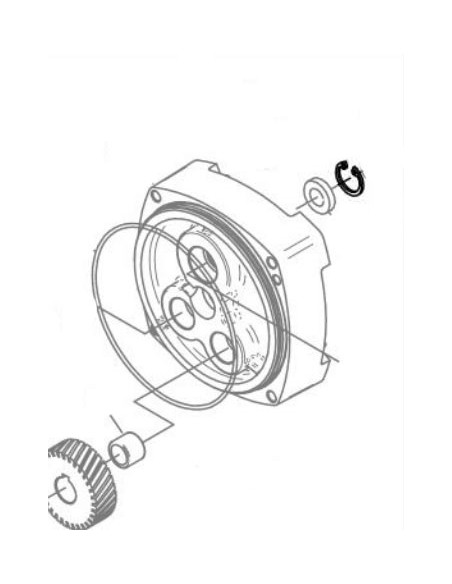 O-RING DE FECHO EBM250/2  , CIRCLIPE 32/1,2