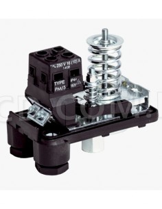 Pressostatos, Pressostato de pressão, Peças, Acessórios, Maquinas de projetar, Type PM/5, Tipo PM/5, Aguas, pressão