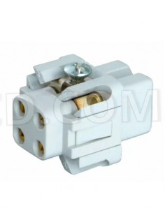 Ficha cega Fêmea 4 pinos, Acessórios, Peças de Origem PFT, Portugal, Máquinas de reboco, Marca, PFT, 20428607, Peça