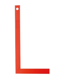 Montagem da esquadria, para precisão profissional superior, Aço pintado, Vermelho, Seção 30 mm. 5 mm, Construçao