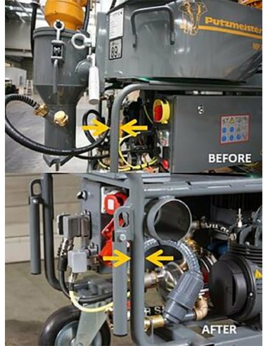 Máquina de Projectar, Misturadora, Bombas Transportadoras, Máquinas, Construção, Máquina de Projetar MP25, Máquina