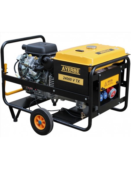 Geradores a gasolina, AY-24000 V TX, Ayerbe, Novo, Preço, Geradores Trifásicos, Motor potente, Vanguard