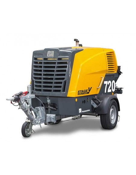 Bomba de Betão Putzmeister P720 TD, Bomba transporte de Betão, P720, Putzmeister, Bombas de Betão, Portugal, Máquina