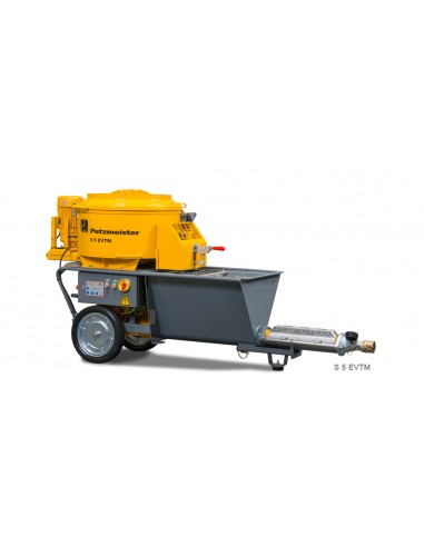 Putzmeister, S5 EVTM, S5 EV, Bombas transportadoras, Putzmeister, máquinas para construção, Via Húmida, Portugal, Pr