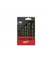 kit de 8 brocas para betão Milwaukee, Brocas para betão, Milwaukee, Brocas, furação, Betão, Martelo