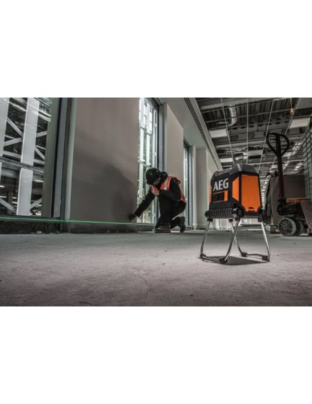 Nível laser 3 linhas AEG CLG330-K, alinhamento perfeito preparado para locais de trabalho com um alcance de 30m, Linha 