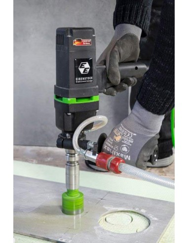 Caroteadora para Ladrilhos, Eibenstock EFB 125 P Set, Perfuração cerâmica, Caroteadoras, Porcelânica, Ladrilhadores