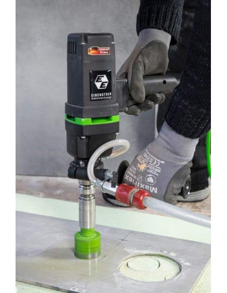 Caroteadora para Ladrilhos, Eibenstock EFB 125 P Set, Perfuração cerâmica, Caroteadoras, Porcelânica, Ladrilhadores