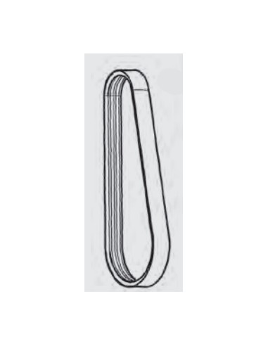 Correia transmissão, Maquina Putzmeister M740, Grelha da cuba, mistura de betonilha, Peças, maquina betonilha