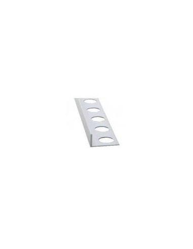 PERFIL ALHETA L 10MM N/PERF. /MT