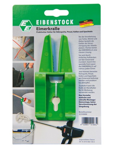 Suporte vareta para balde Eibenstock, Suporte de descanso de misturadores de argamassas, Misturador eletrico