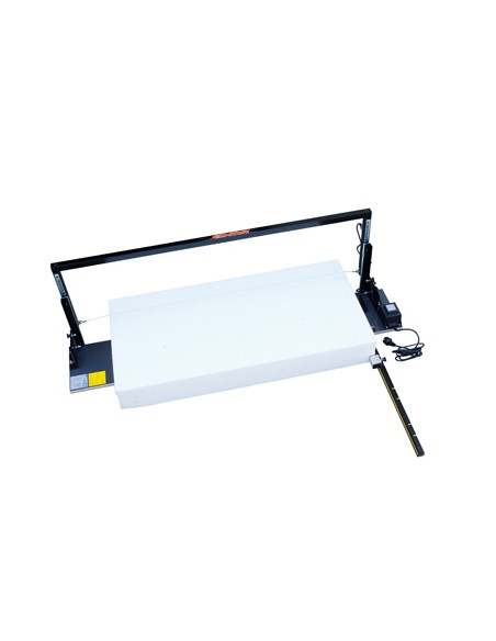 Corte de placas de esferovite, Capoto, Corte de esferovite com fio quente, Corte de EPS, Placas XPS, horizontal, constru