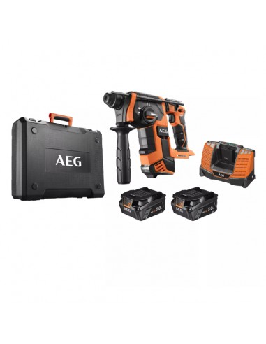 Martelo perfurador, Furação, Furadora, Berbequim Martelo, Inclui 2 Baterias 5Ah, Carregador, ferramentas sem fio, Bate