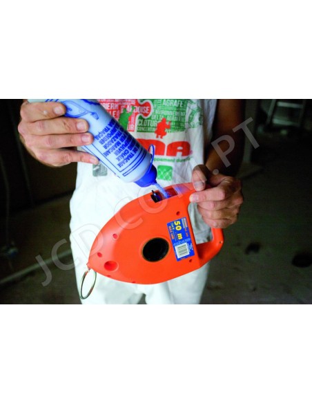 Desenrolador fio marcação Maxline Edma 50m, Marca Edma, Enrolador de fio, Desenroladores de fio de marcação, Marcaç