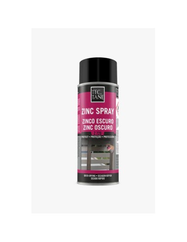 Spray de zinco escuro standard, galvanização, reparação de peças, Produtos Den Braven, produtos de manutenção, pr