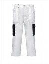 Calças de trabalho, Cor: branca, roupa e calçado de trabalho, Ferramentas em promoção, Ferramentas para construção