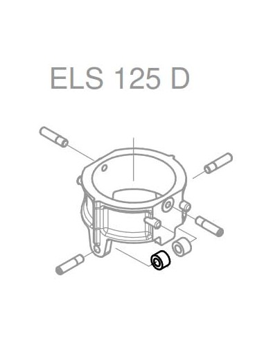 Peças, acessórios, Eibenstock ELS 125, Alisadora, lixadora, desbastadora, betão, ferramentas, alisar, Lixadeira, ELS1