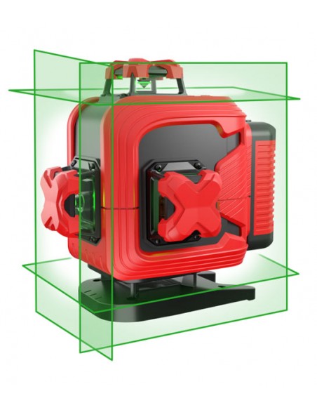 Nível Laser Fliesen 4D, Condtrol, Niveis Linha Verde, ferramentas, Construçao, Profissionais, Nivelamento, obras, Nív