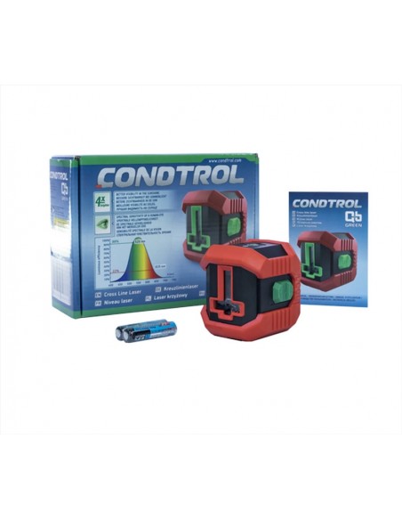 Nível de laser verde, QB Green, Condtrol, Niveis Digitais, Ferramentas, Construção, Nivelamento, Medição digital, N