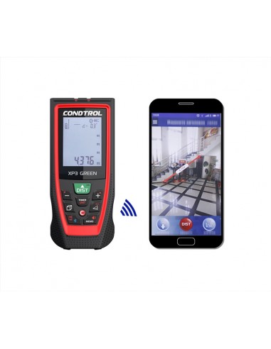 Medidor de distância a laser de 120 m, Xp3 Green, Condtrol, Verde, Medição, Medidor, Distancia, Medidas, Laser