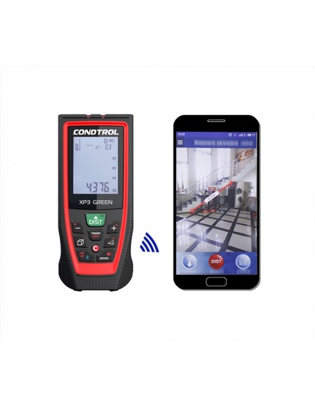 Medidor de distância a laser de 120 m, Xp3 Green, Condtrol, Verde, Medição, Medidor, Distancia, Medidas, Laser
