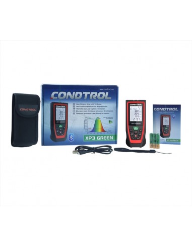 Medidor de distância a laser de 120 m, Xp3 Green, Condtrol, Verde, Medição, Medidor, Distancia, Medidas, Laser