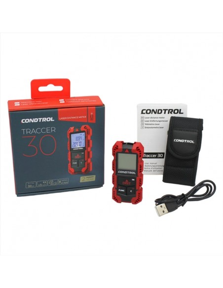 Tracer 30 Condtrol, Medidor de distancias até 30 metros, Construção, Ferramentas de medição, Medição digital, Ní