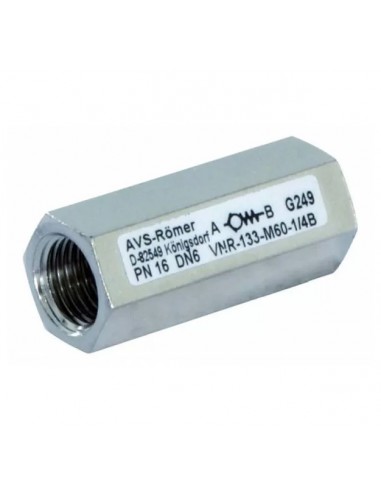 Válvula de retenção, Duplo 1/4 IG PFT, Máquina ZP3 XL, Válvulas de retenção, Peças de origem, maquinas de reboco