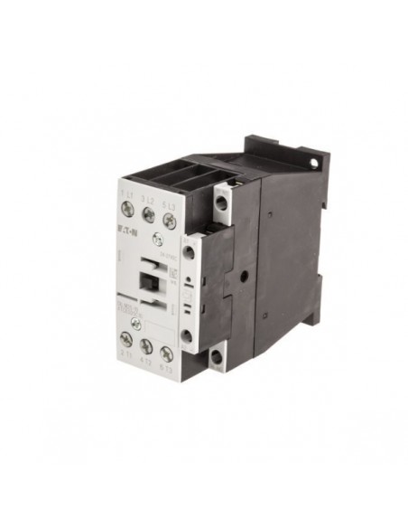 Contactor com auxiliar, DILM25-10, Maquinas, elétrico, Peças, Acessórios, Construção, Material elétrico para Maqui