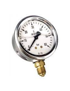 Manómetro G1/4, 0-60 bar, Putzmeister, Medidor de pressão, pressão de ar, pressão de água, maquinas misturadoras, p