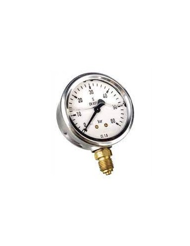 Manómetro G1/4, 0-60 bar, Putzmeister, Medidor de pressão, pressão de ar, pressão de água, maquinas misturadoras, p