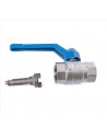 Torneira de ar, maquina de Betonilha, Putzmeister M740, Torneira Azul, Torneiras e Electovalvulas, máquina, Betonilha