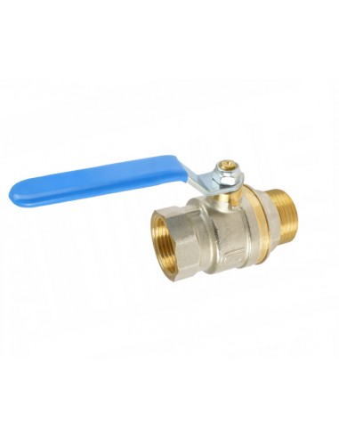 Torneira 1 polegada, Macho / Fêmea, PM M740, Torneira azul, peças para maquina de Betonilha, Putzmeister M740, Torneir