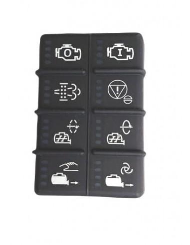 telado de control, maquina de betonilha, Putzmeister, Brinkmann, Mixokret, Teclado, botões, controlo, peças, maquinas 
