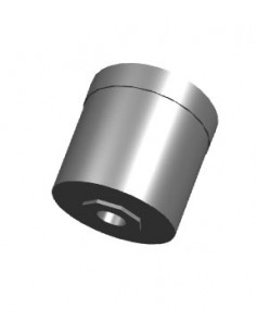 Medidor de Vácuo D40 1/8 Rosca Traseira, Manómetro Deposito Hidráulico, 1/8 polegadas, bombas de argamassa, Manómetr