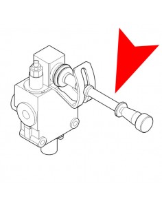 Kit Alavanca para distribuidor Brinkmann, maquina de betonilha, Estrichboy, Peças para maquinas de betonilha, máquinas