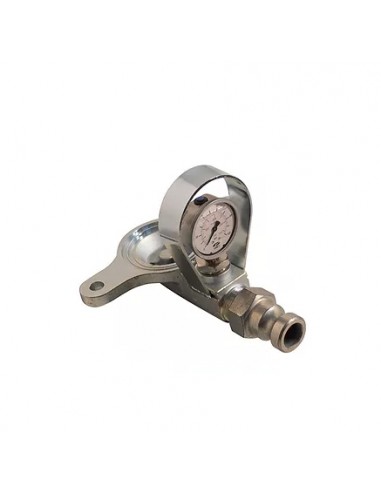 Falange inferior de suporte de camisa com Manómetro, Mixer Plus, Mustang, maquinas para projeção de reboco, Argamassa