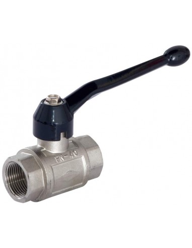 Torneira 1 polegada, Fêmea / Fêmea, Torneira Reforçada, PN40, PFT, Torneira preta, peças para maquina de Betonilha