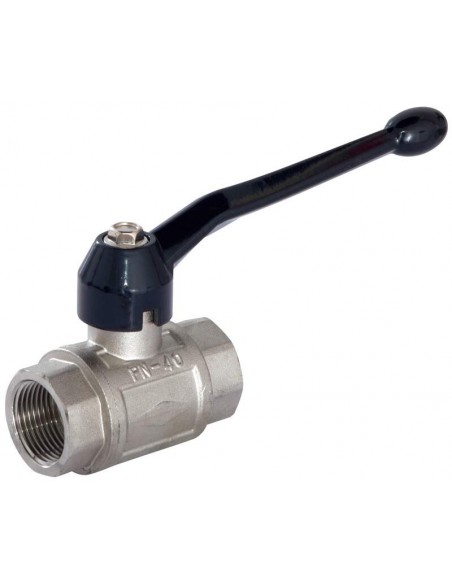 Torneira 1 polegada, Fêmea / Fêmea, Torneira Reforçada, PN40, PFT, Torneira preta, peças para maquina de Betonilha