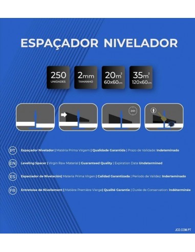 Espaçadores Niveladores, Distanciadores plástico, distanciador para Ladrilhos, Cunhas, Ladrilhadores, pavimentos, piso