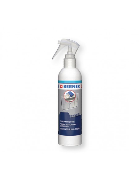 Limpeza de Espuma de Poliuretano Premium 300ML, Berner, Limpeza de Sanitários, Ferramentas para Isolamentos, Espumas