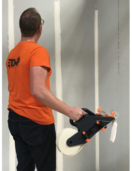 Aplicador de fitas de banda Drywall, aplicadora de banda para juntas de placa, Banjos para colar fitas, banda papel