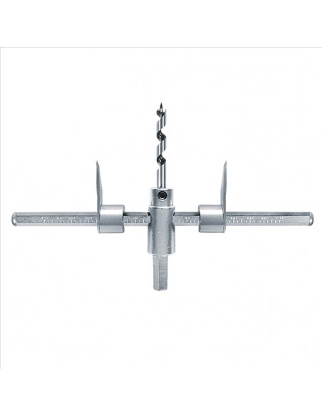 Corta Círculos ajustável Werku, Cortador de Círculos, Placas de gesso, Pladur, Cortador Circular Ajustável, Gesso